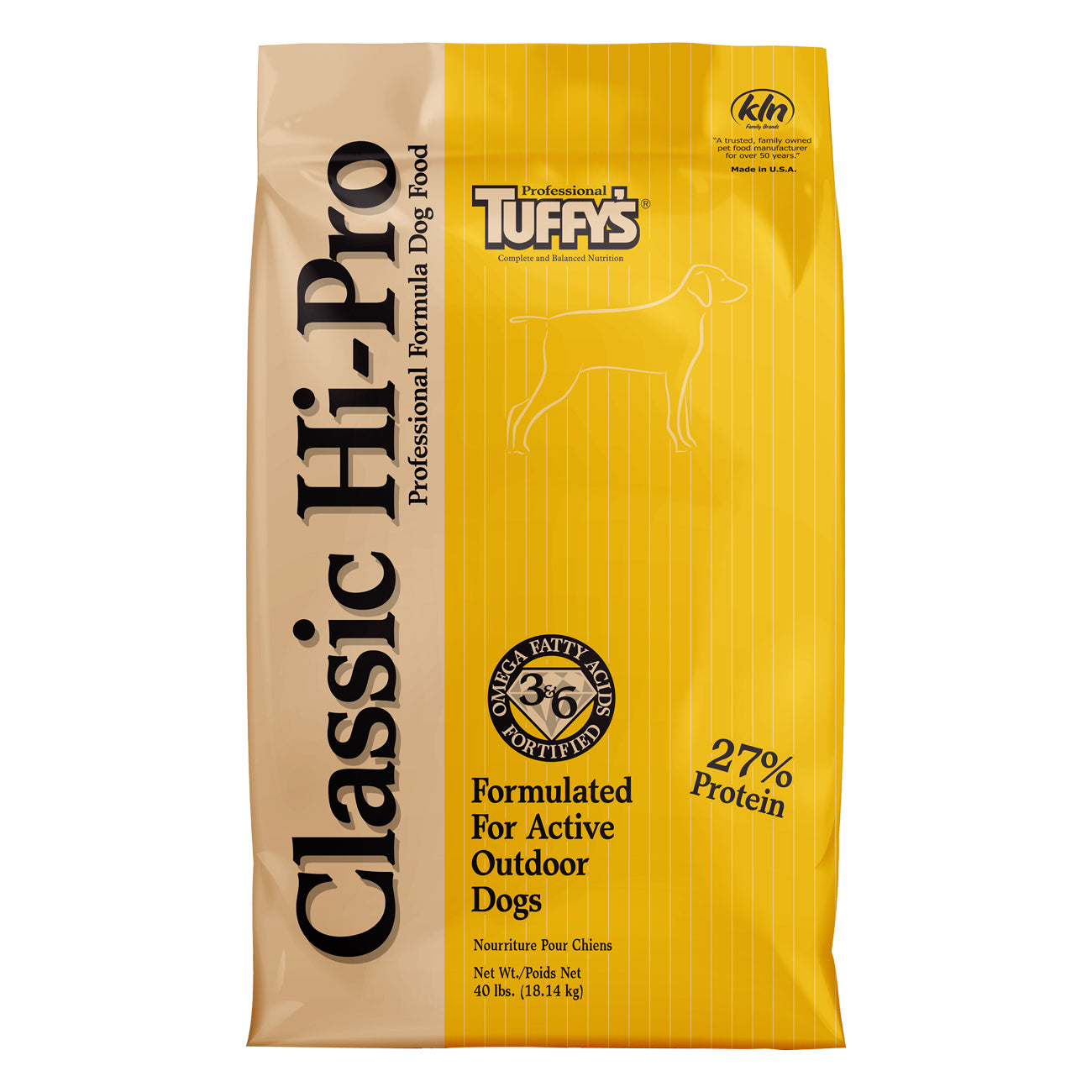Tuffy's Golden Chunks Professional Formula Dog Food 40 lbs