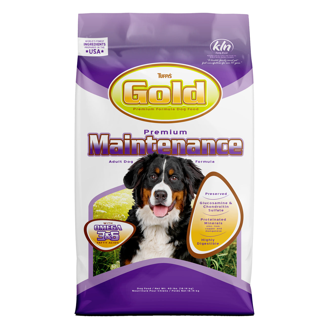 Tuffy's GOLD Premium Maintenance Dog Food 40 lbs