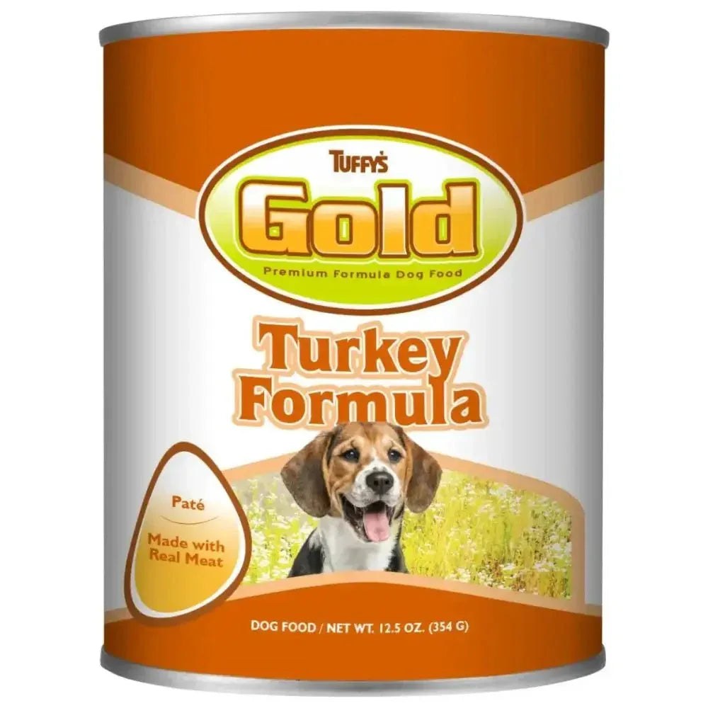 Tuffy's Gold Turkey Formula Dog Food 12.5 oz cans
