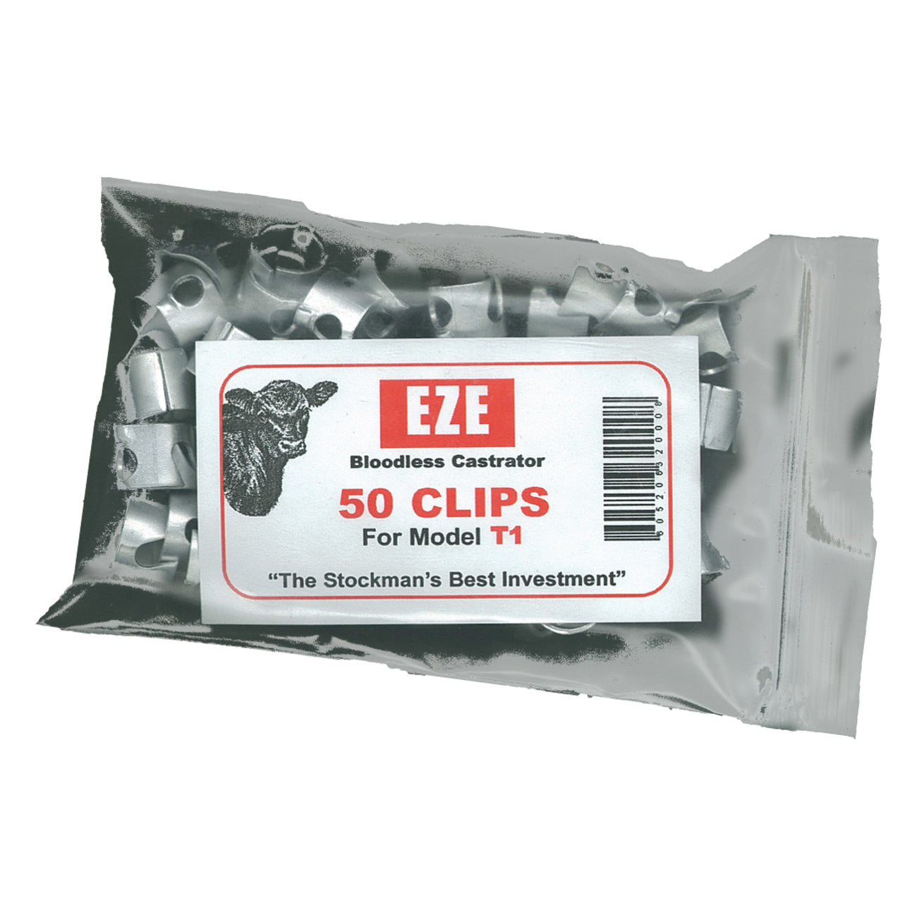 Wadsworth T1 clips (50 pack)