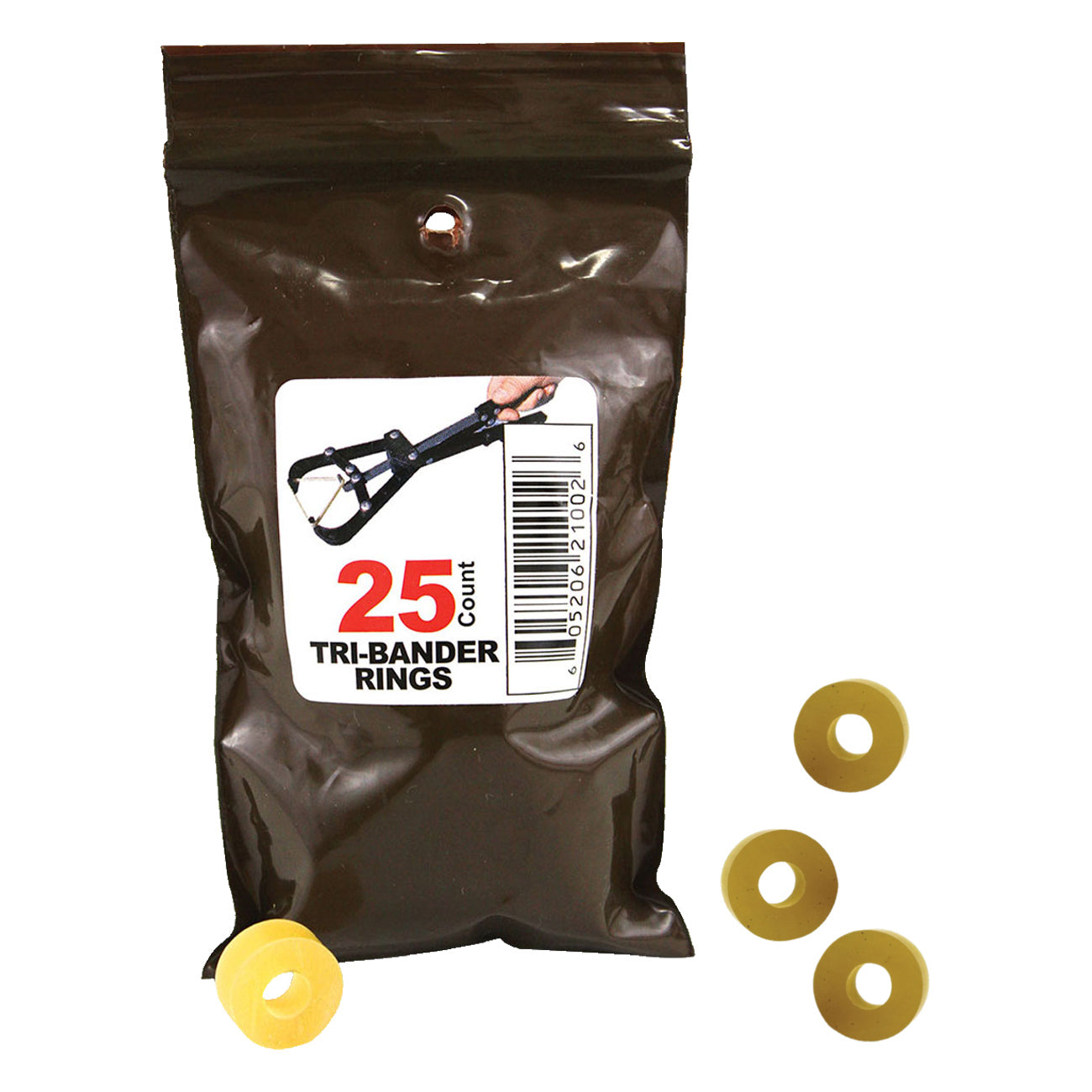 Wadsworth Tri-bander rings (25 pack)