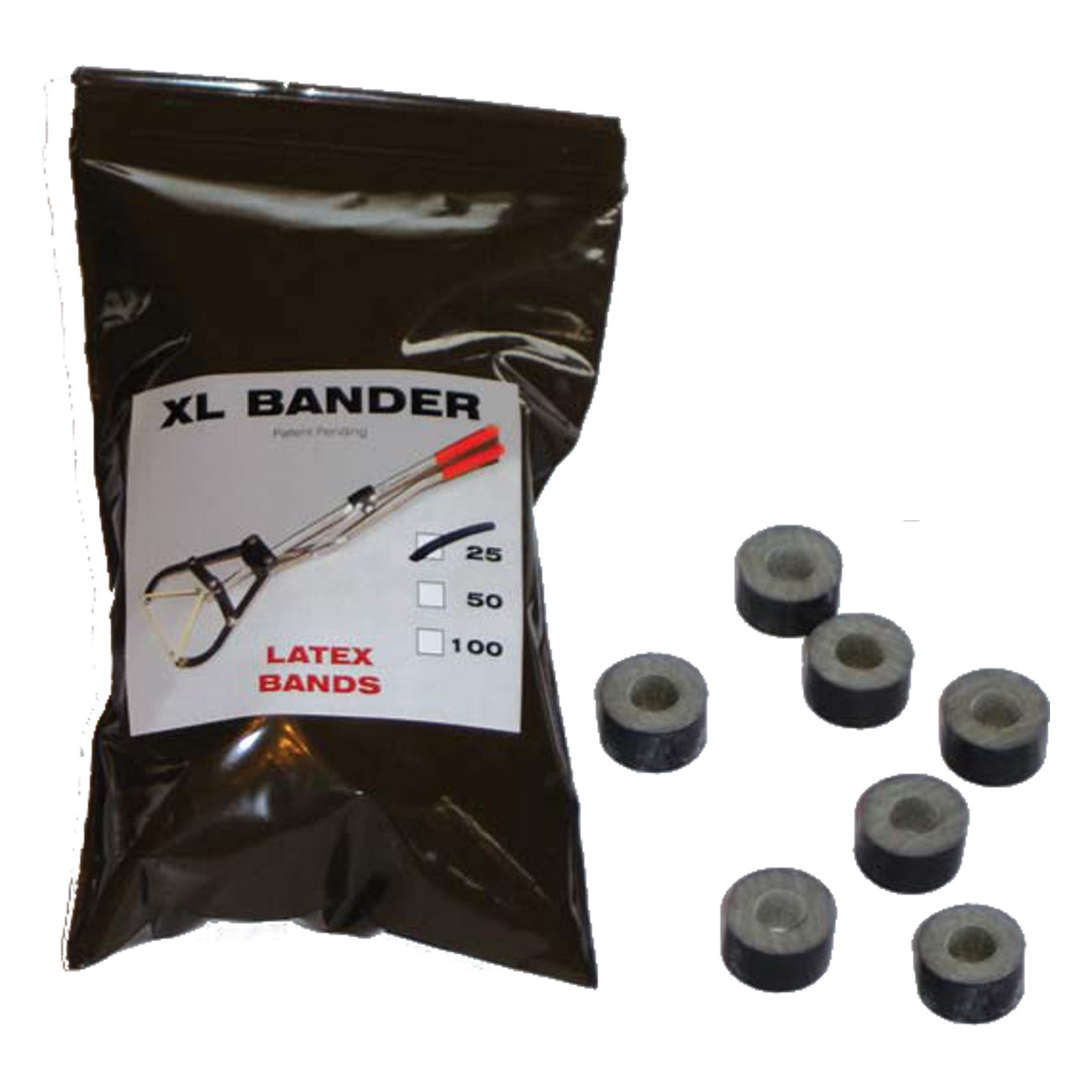 Wadsworth XL-bander rings (25 pack)