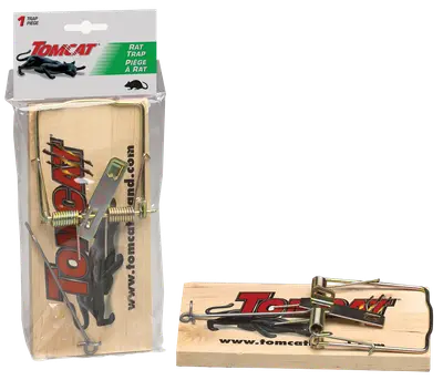 Tomcat Mouse Wood Traps 2-Pack