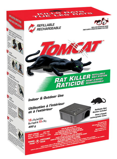 Tomcat® Rat Killer Refillable Bait Station