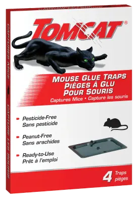 Tomcat Mouse Glue Traps 4-Pack