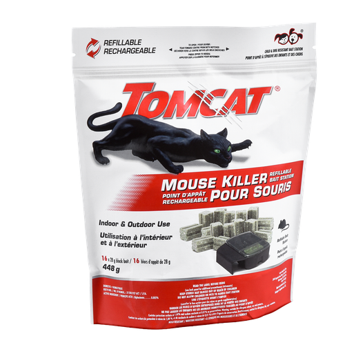 Tomcat® Mouse Killer Refillable Bait Station