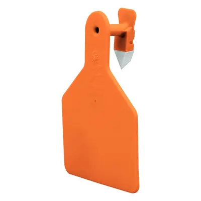 Z Tags Calf Blank Tags, 25 Pack (Orange)
