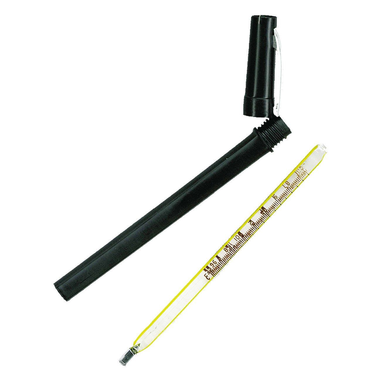 Econ mercury thermometer fahrenheit & celsius