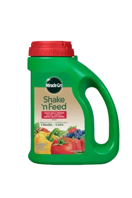 Miracle-Gro Shake N Feed Tomato, Fruits & Vegetables Plant Food 10-5-15 453 g