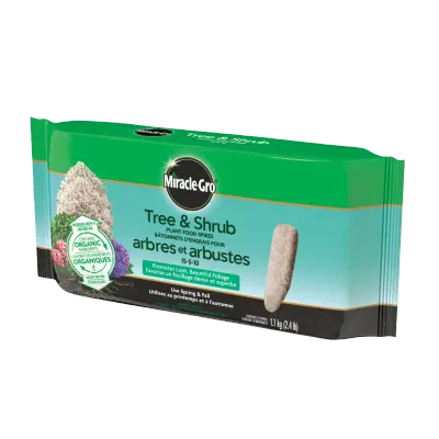 Miracle-Gro Tree & Shrub Fertilizer Spikes 15-5-10 10-Pack 1.13 kg