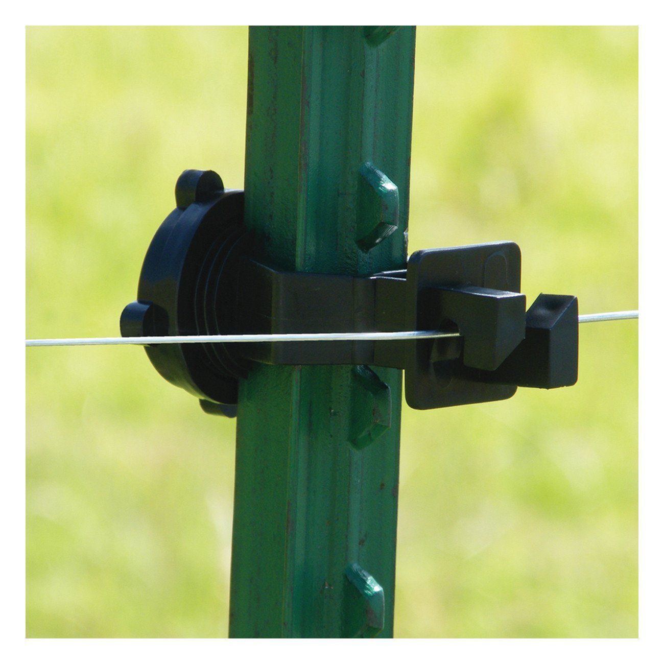 Patriot t-post screw on insulator - black (25 pack)