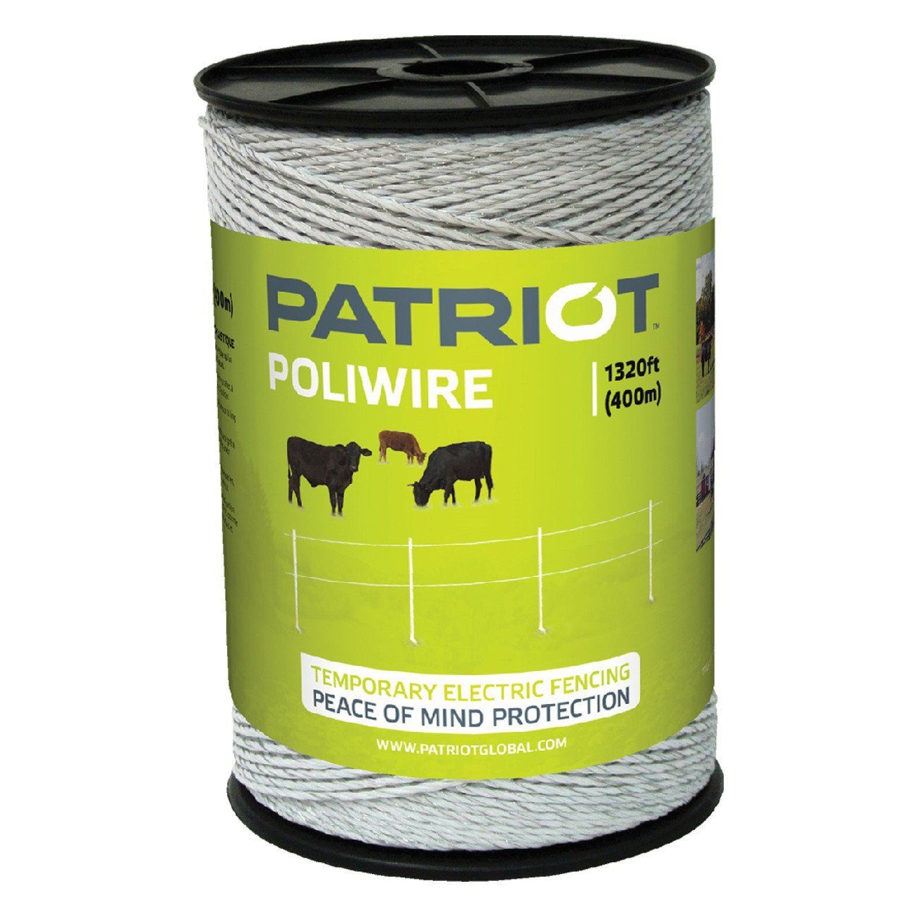 Patriot poly wire - 1320' - white