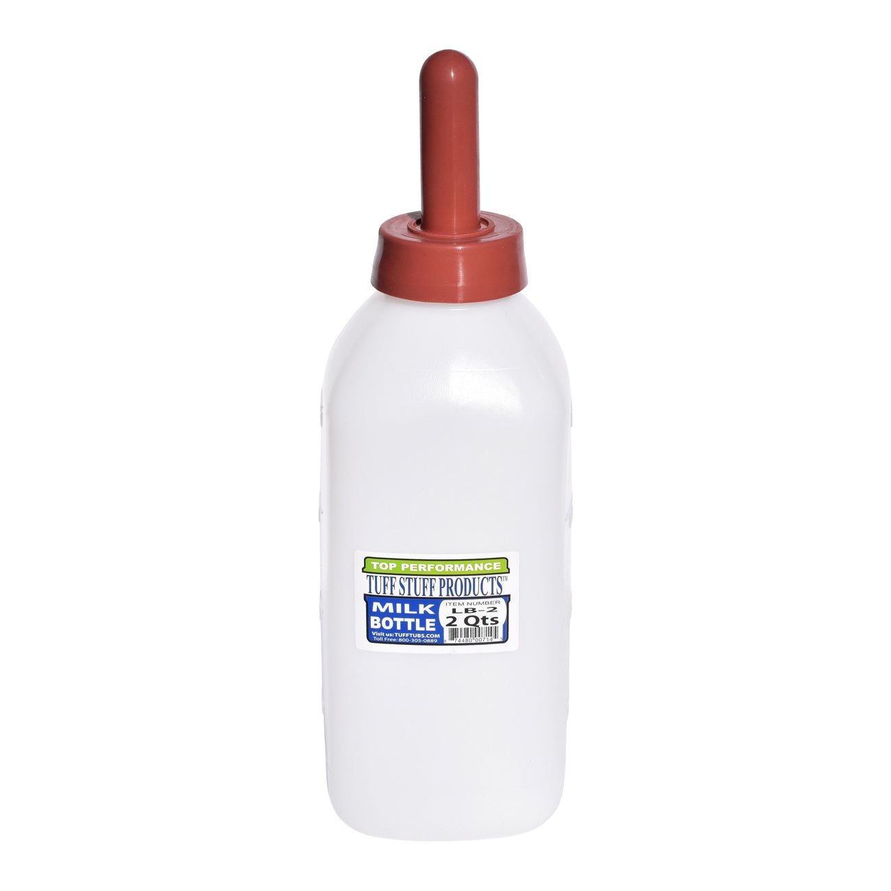 Tuff Stuff milk bottle snap cap 2qts