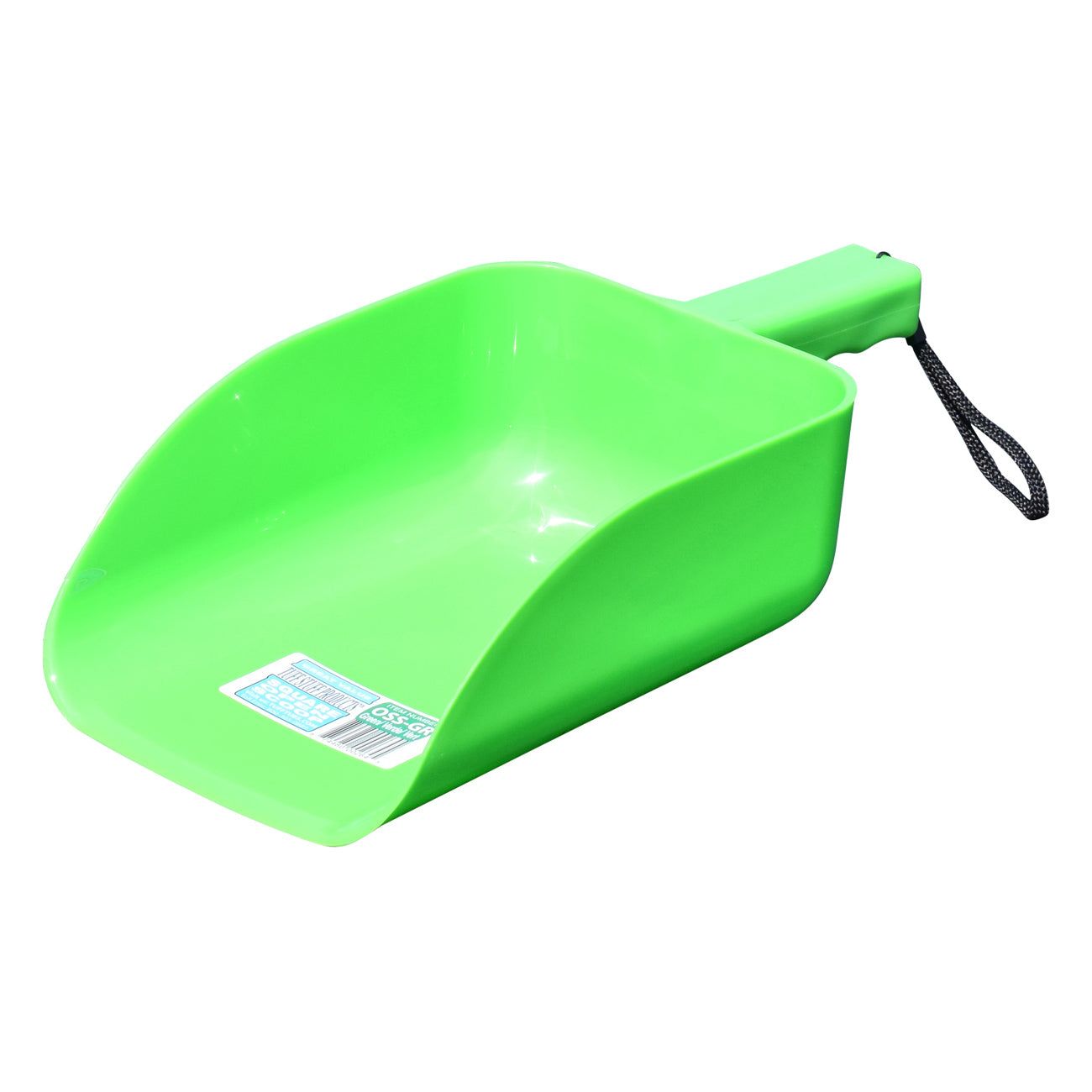 Tuff Stuff open square scoop - green
