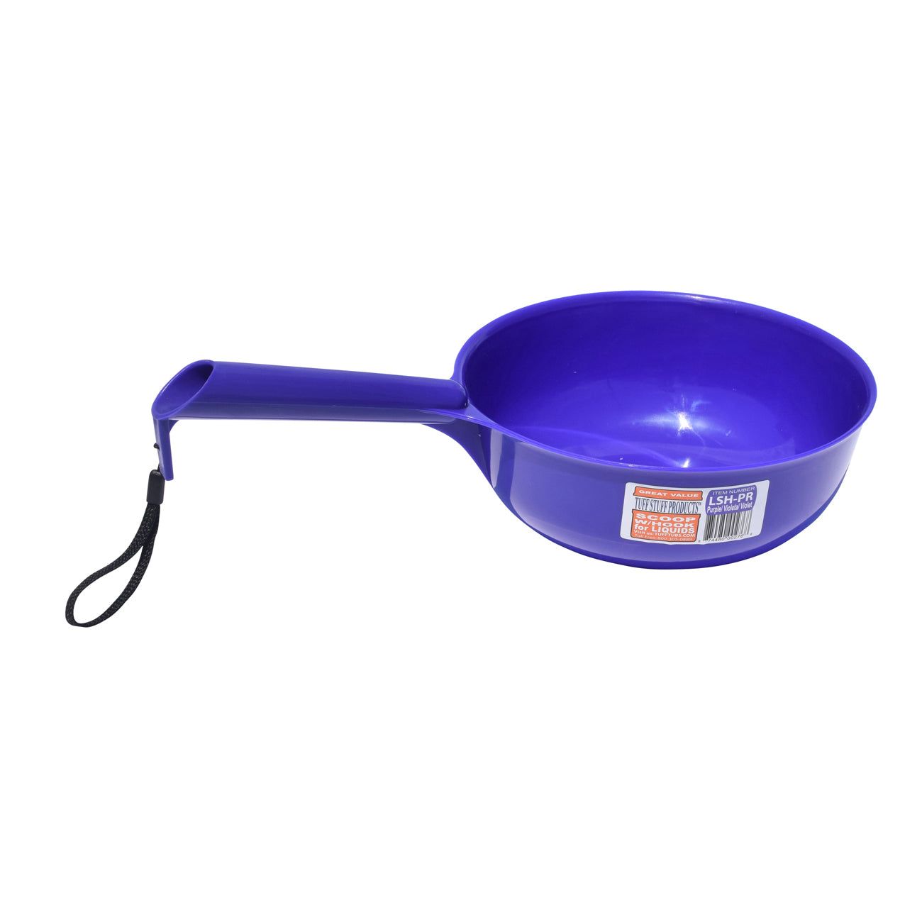 Tuff Stuff liquid scoop w/ hook - purple