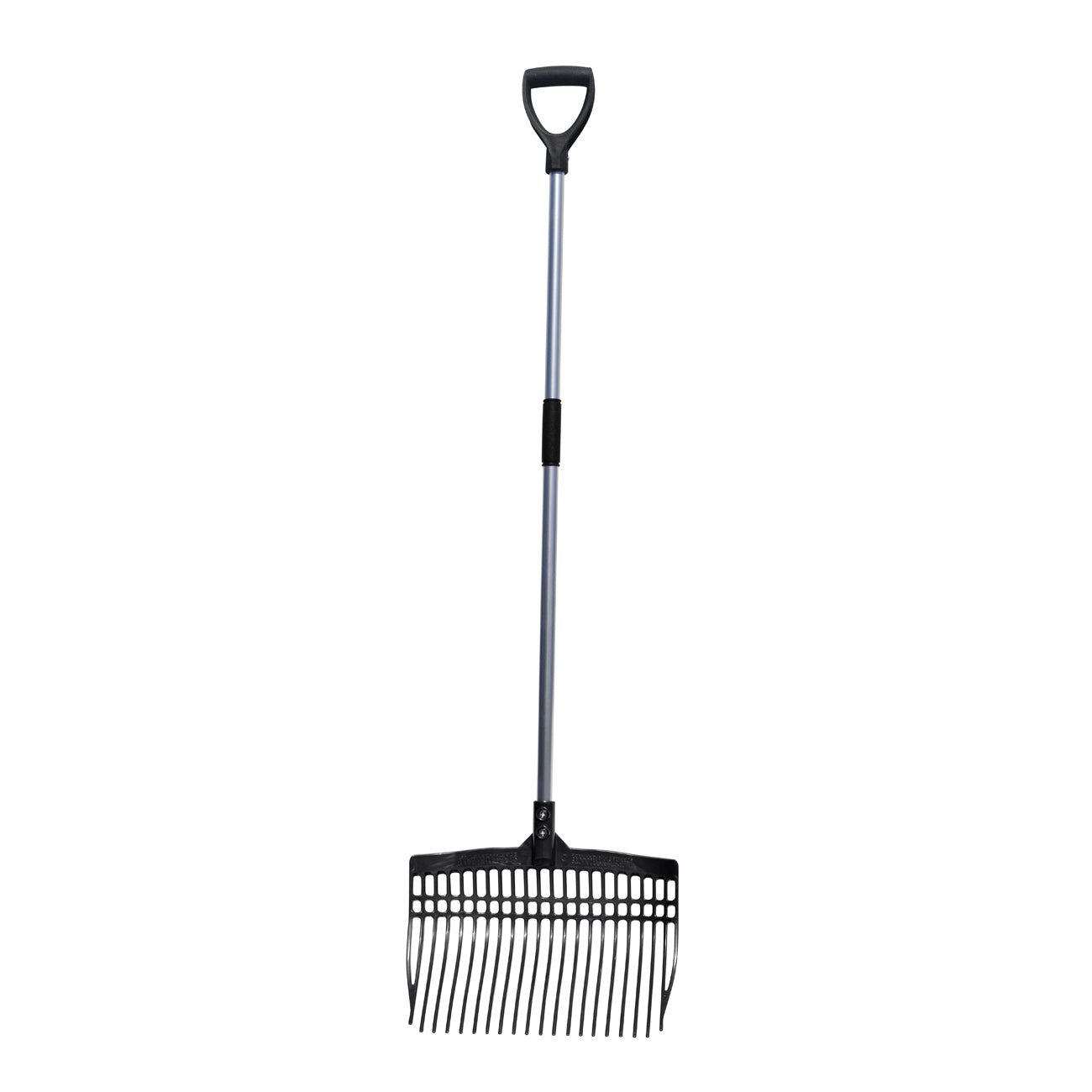 Tuff Stuff super rake w/ aluminum handle - black