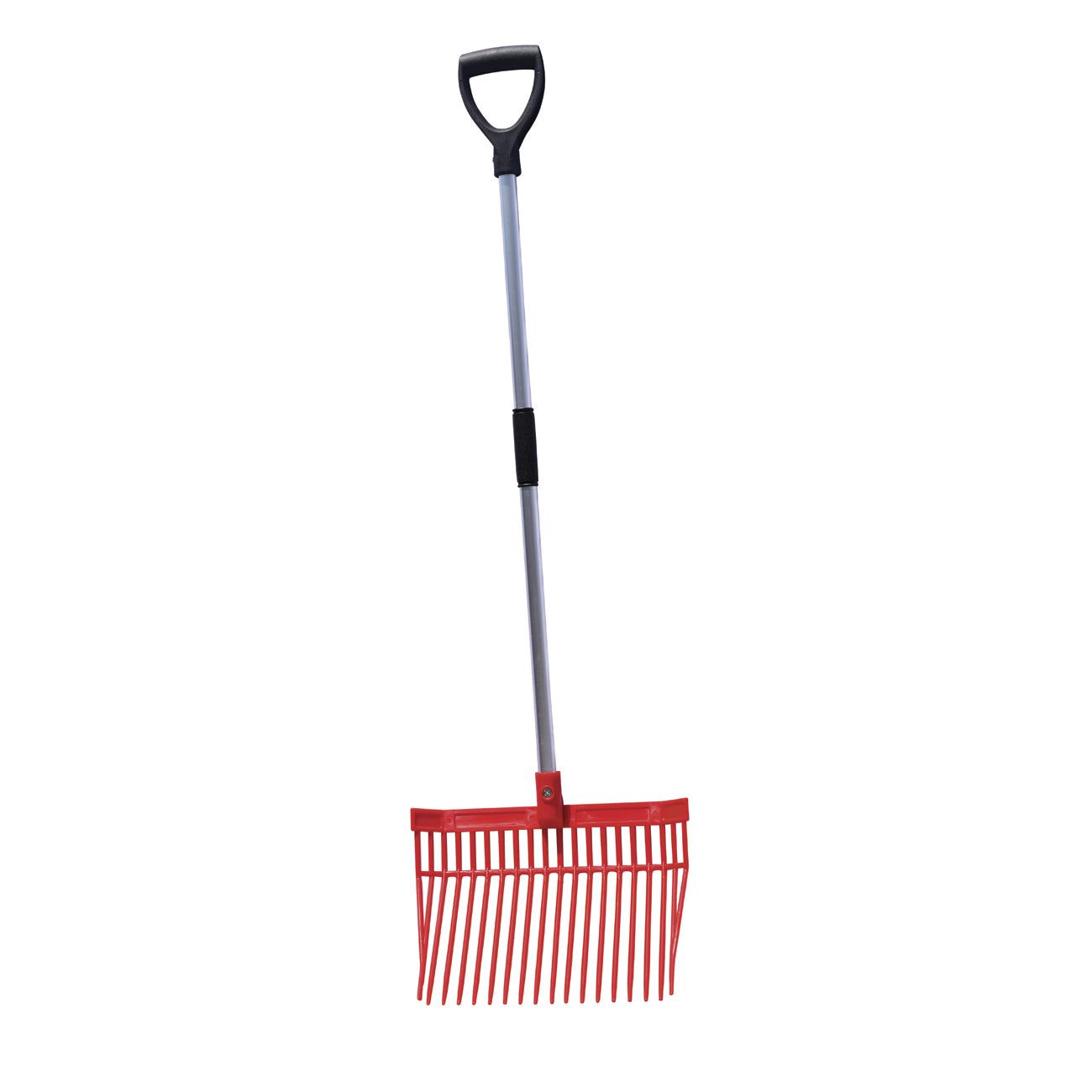 Tuff Stuff HD square barn fork (Red)