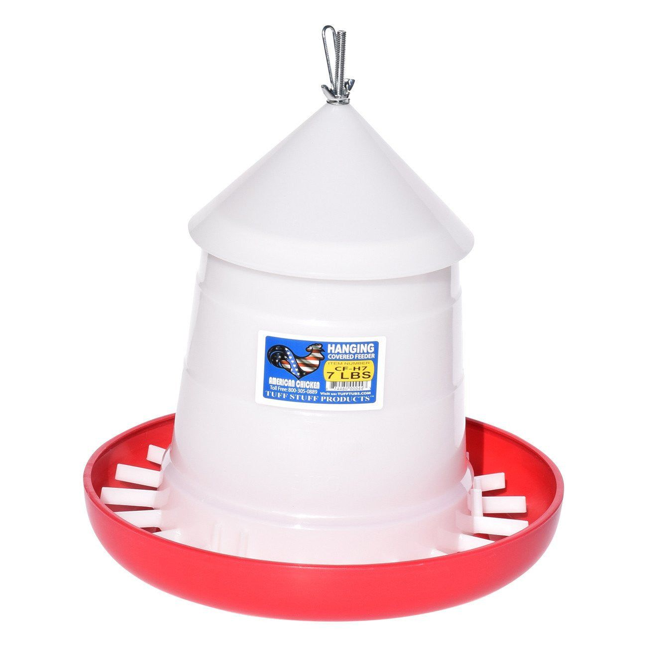 Tuff Stuff poultry HD cover feeder / hanger - 7Lbs