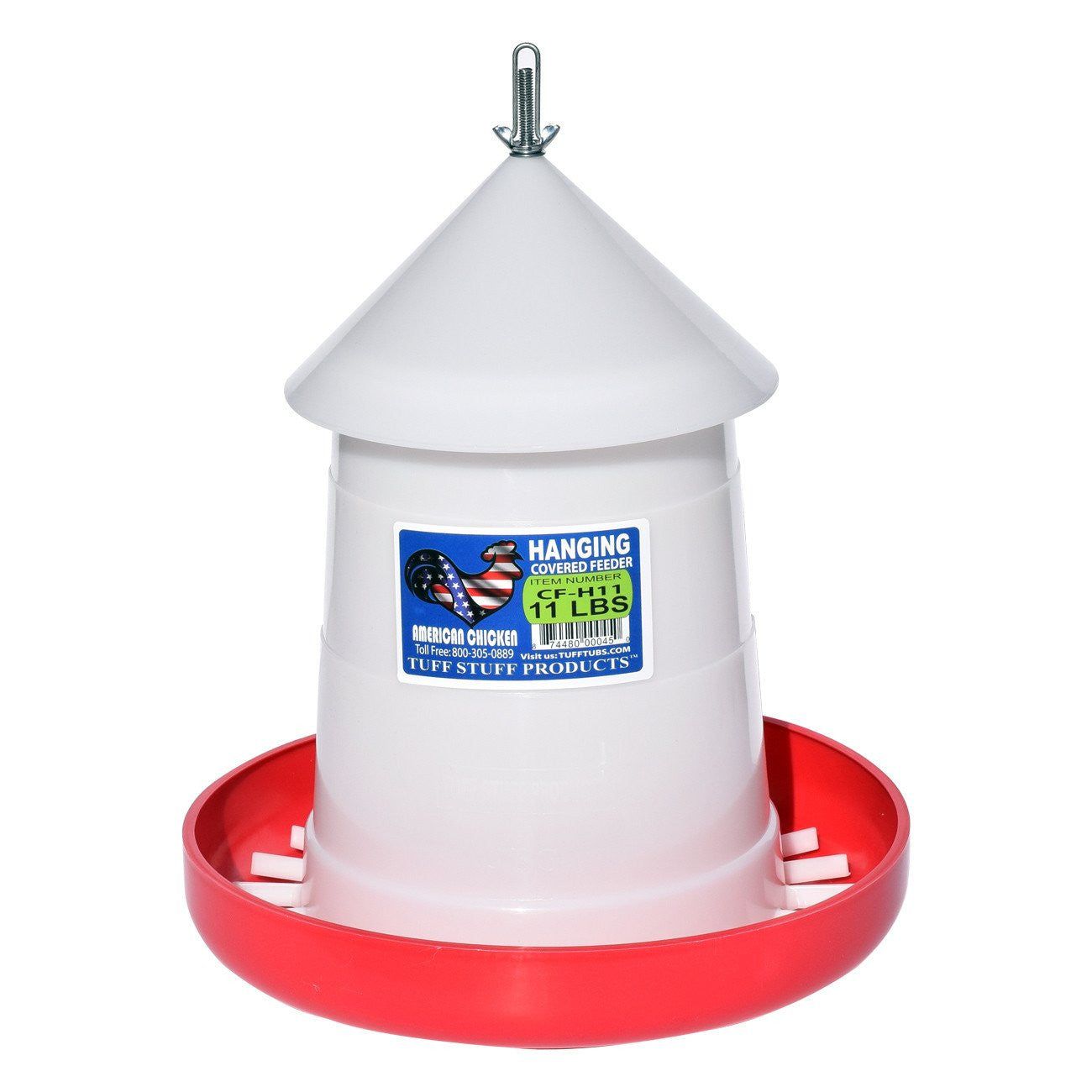 Tuff Stuff poultry HD cover feeder / hanger - 11Lbs
