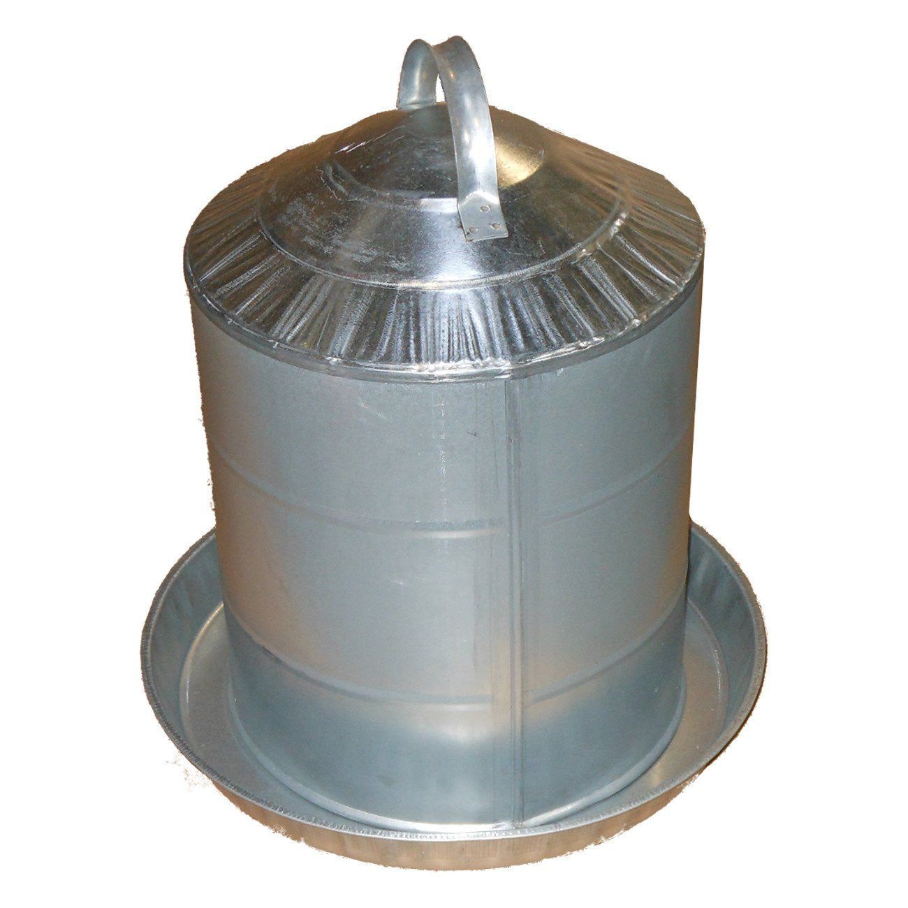 Millside galvanized poultry fountain 5 gallon