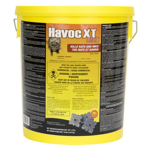 Havoc-XT® Blok Rodent Control Blocks