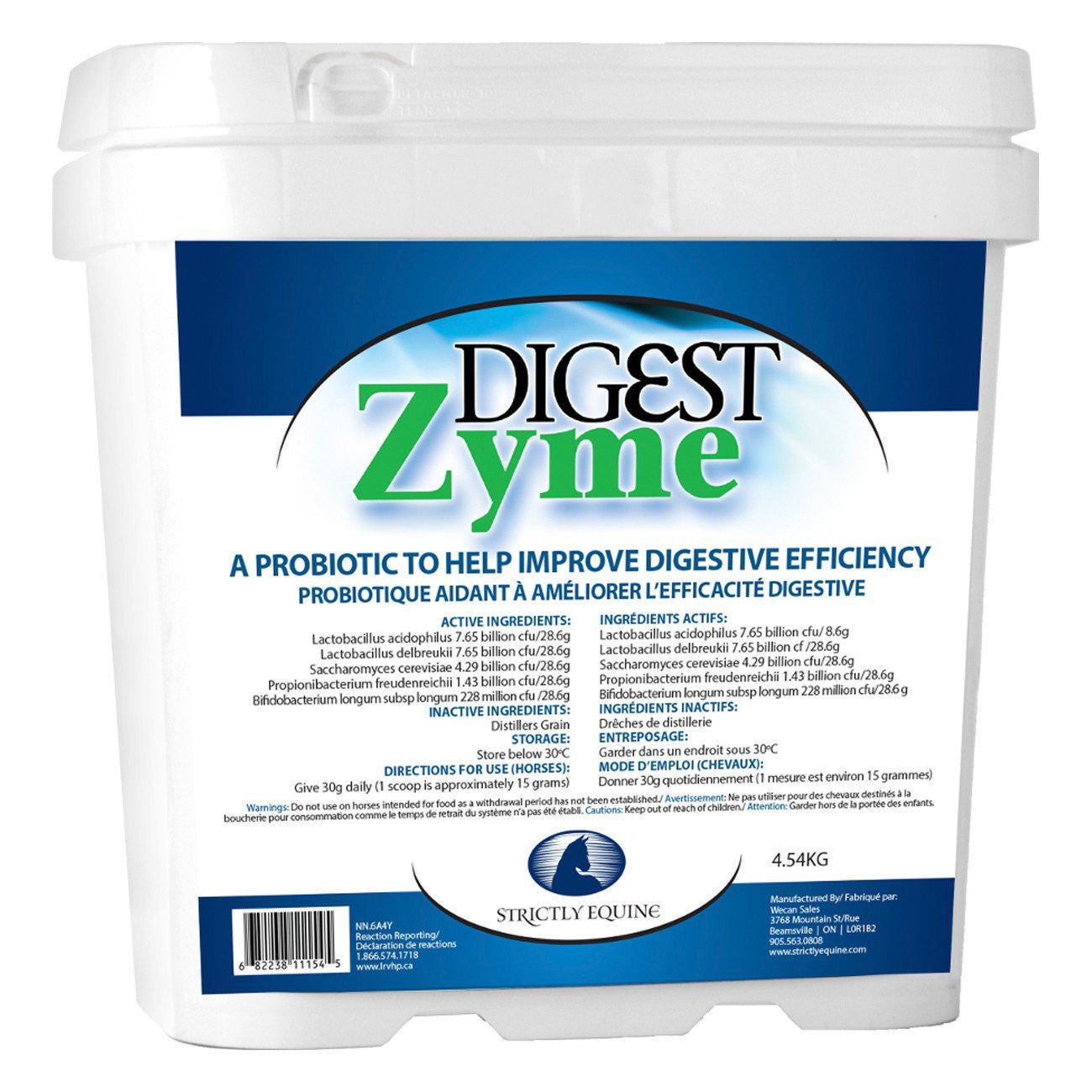 Strictly Equine digest-zyme 4.54kg