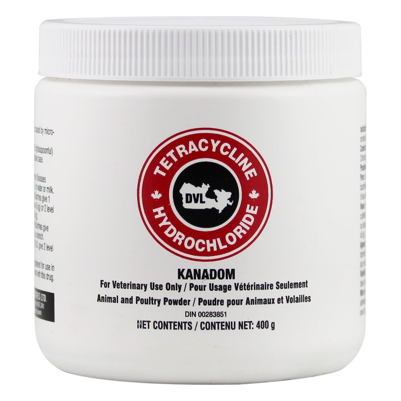 DVL Tetracycline Hydrochloride 400g *Rx only*