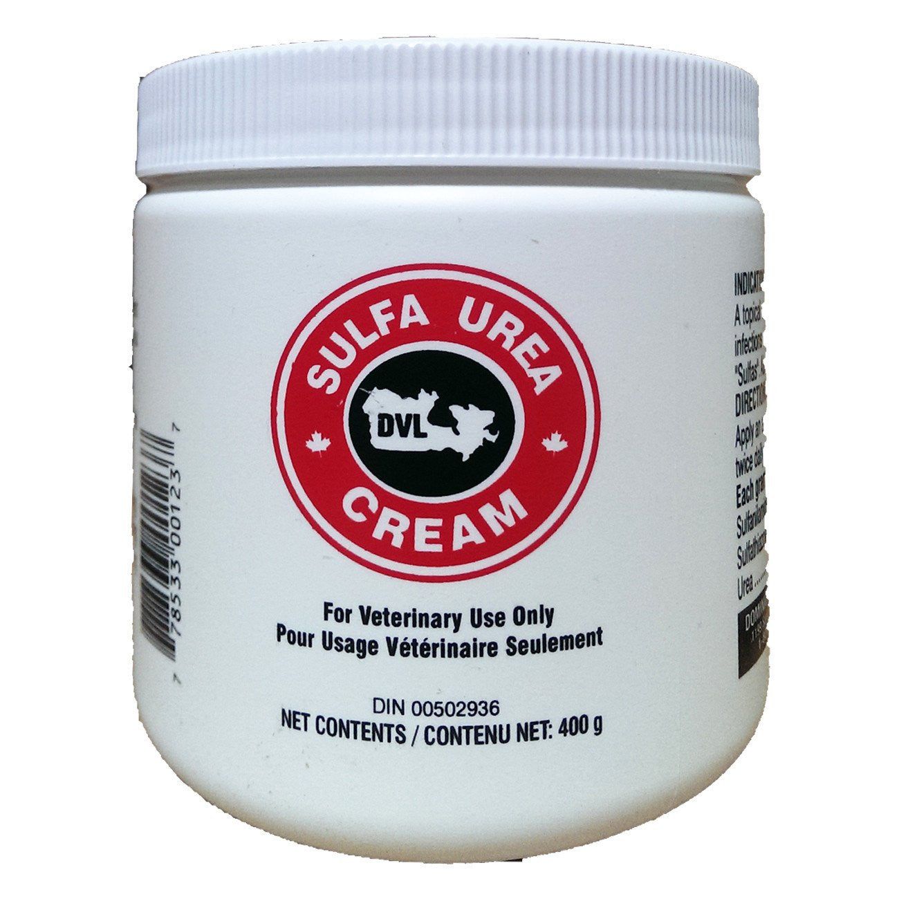 DVL Sulfa Urea Cream 400g *Rx only*