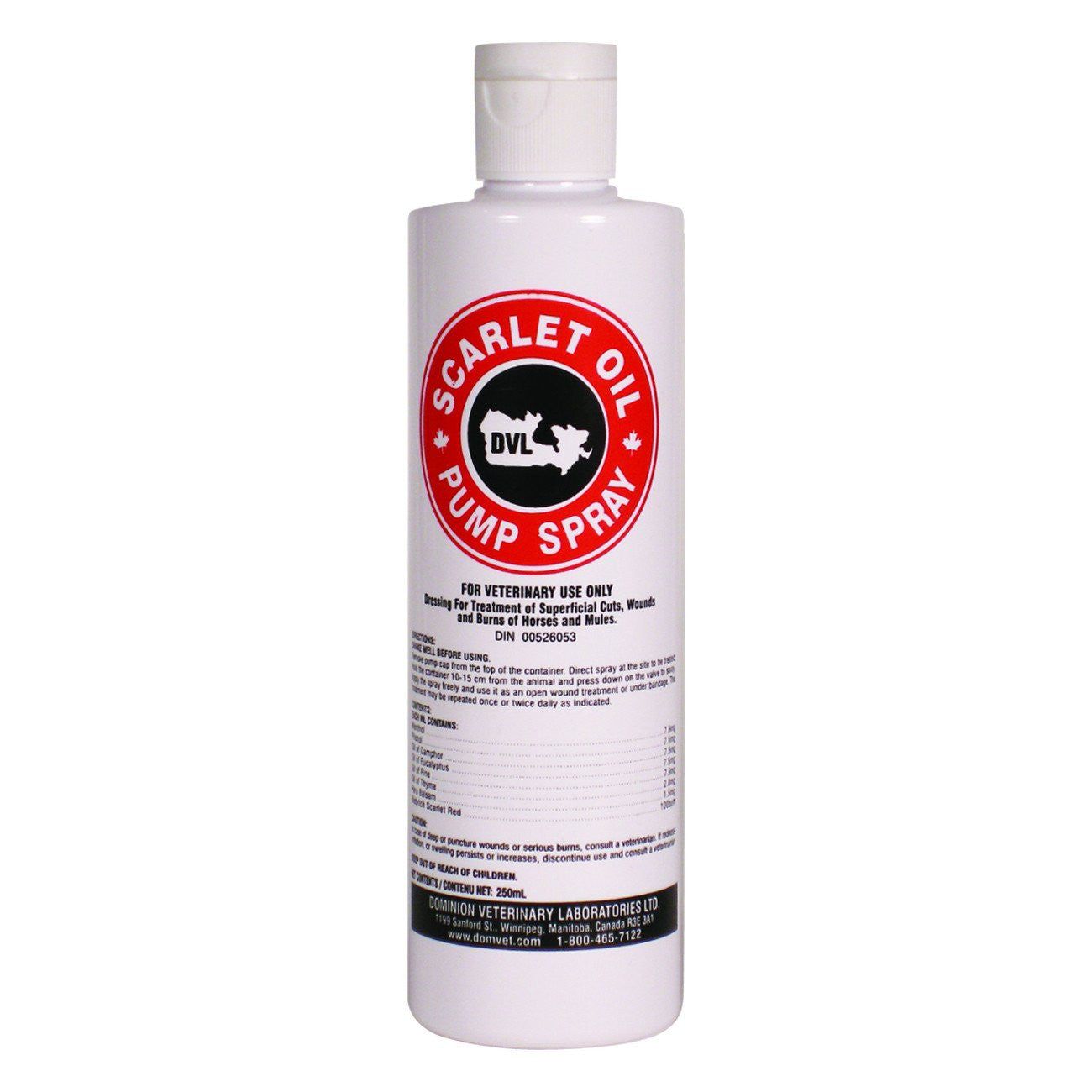 DVL Scarlet Oil Pump Spray 250ml