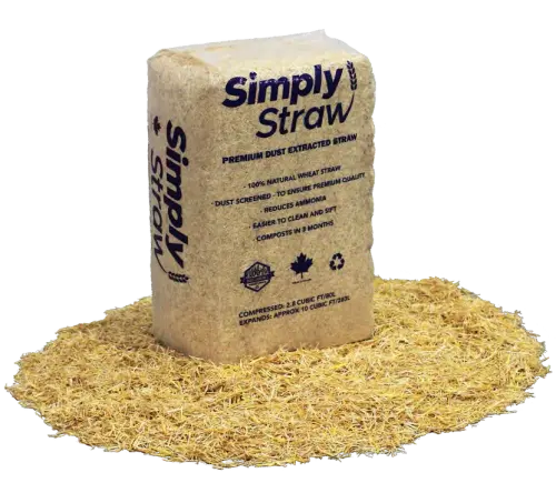 Simply Straw Wheat Straw Bedding 80 L