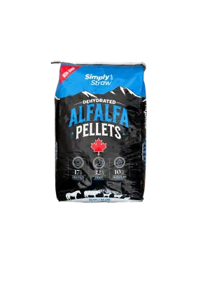 Simply Straw Dehydrated Alfalfa Pellets 20 kg