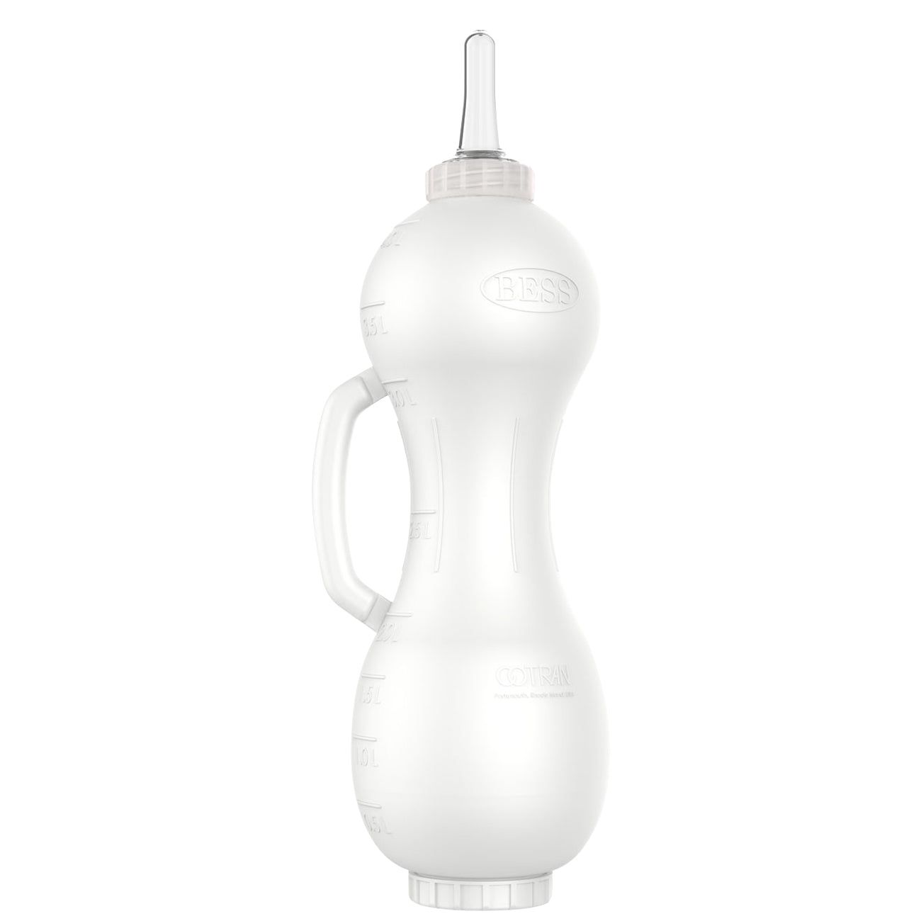 BESS Nursing Bottle with clear Screw-on nipple 4 QT