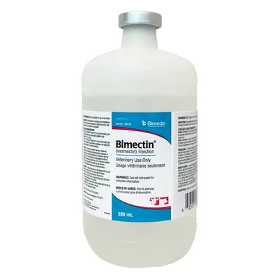 Bimectin® Injection (Ivermectin, 5mg/ml) 500mL