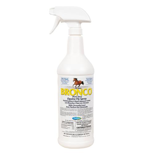 Farnam Bronco Equine Fly Spray 946 mL trigger bottle