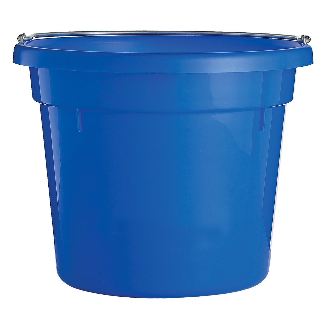 Little Giant 10 Quart Round Plastic Utility Bucket, Blue (UB10)