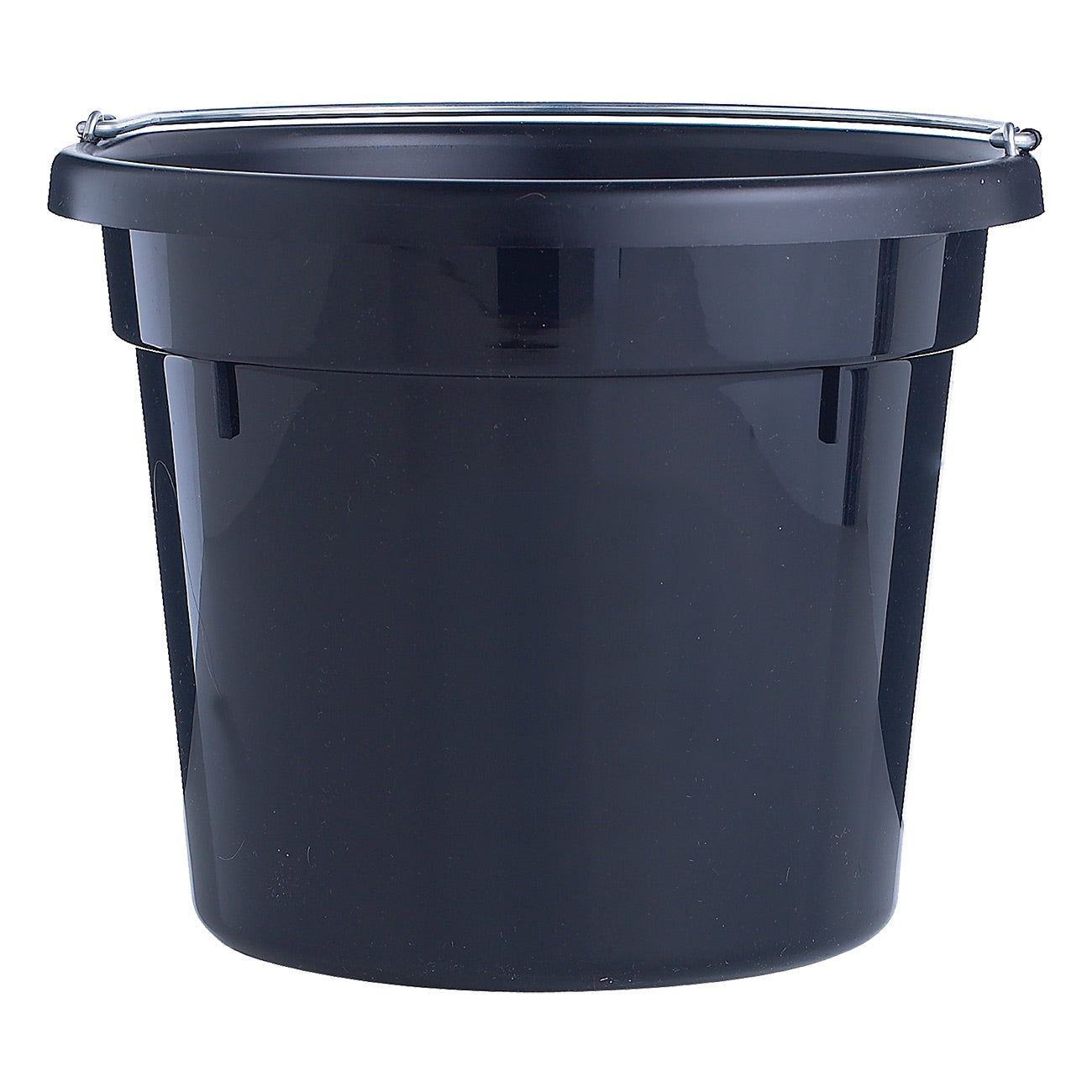 Little Giant 10 Quart Round Plastic Utility Bucket, Black (UB10)