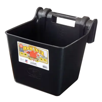 Little Giant 15 Quart hook over feeder economy, Black (HF15)