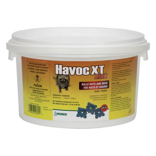 Havoc-XT® Blok Rodent Control Blocks