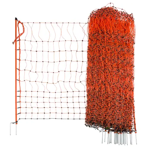 Poultry netting, double prong