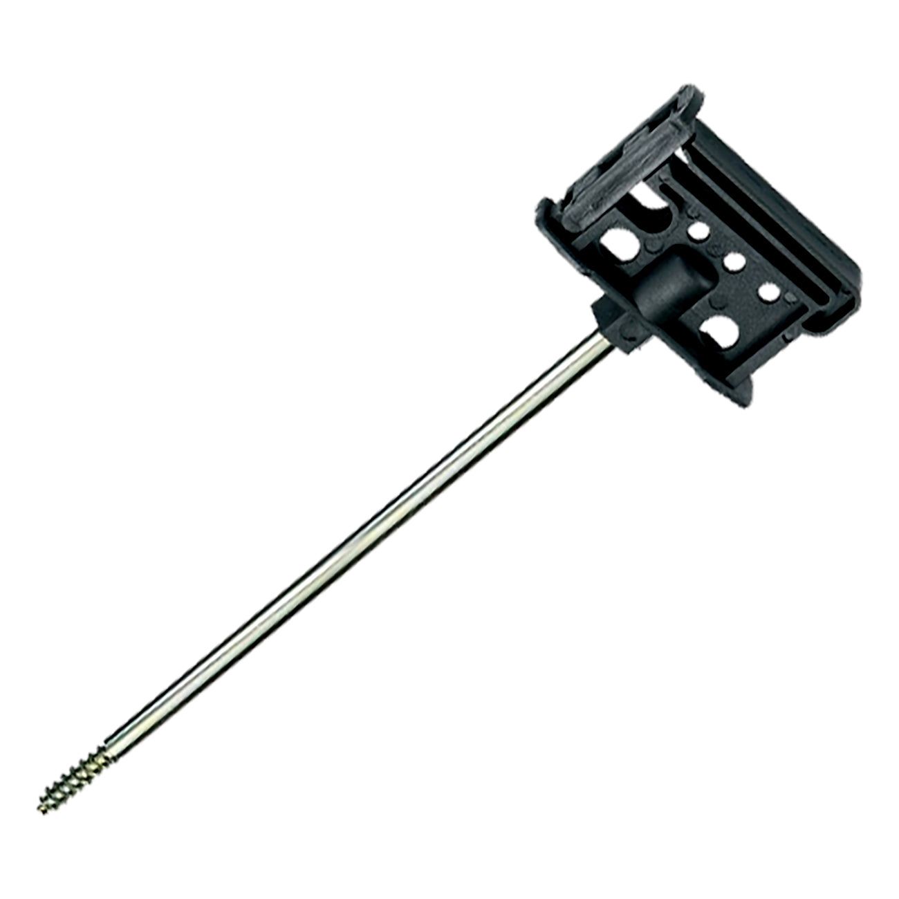 CORRAL wood post offset pigtail insulator 25cm 5/pk