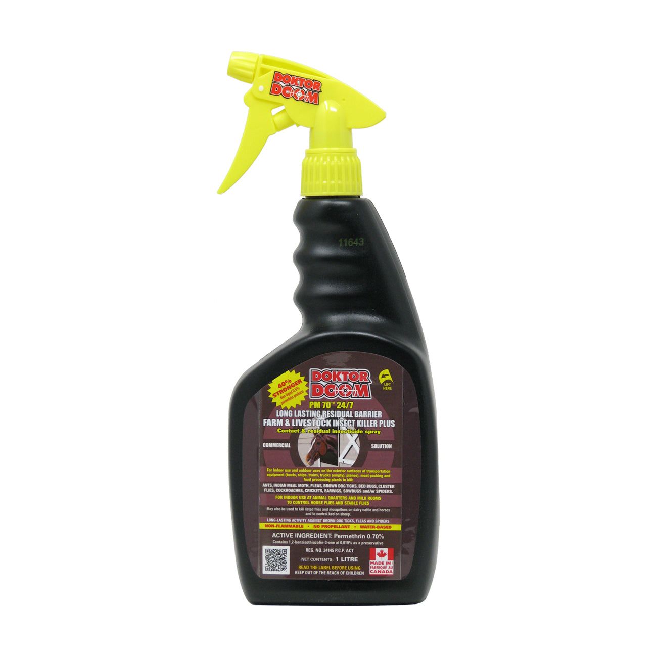 Doktor Doom PM 70 24/7 Farm & Livestock Insect Killer Plus 1L