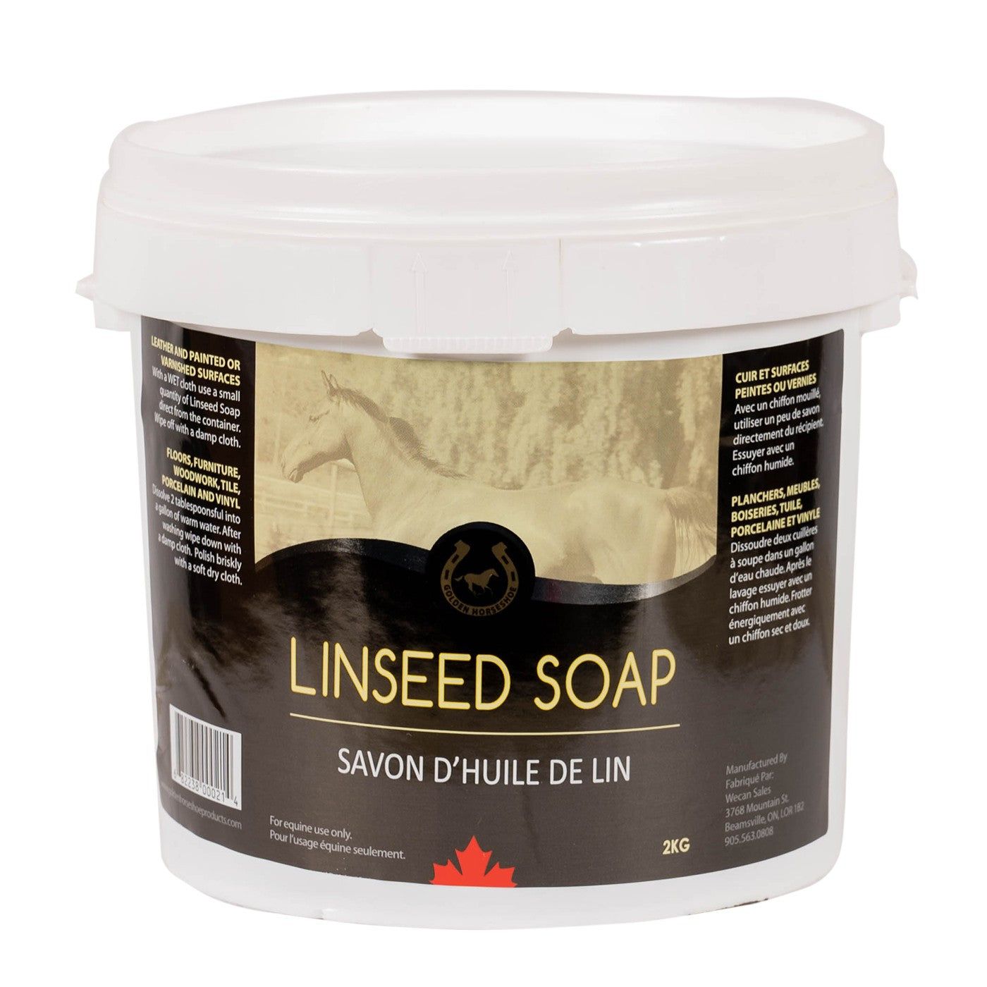 Golden Horseshoe Linseed Soap 2 kg