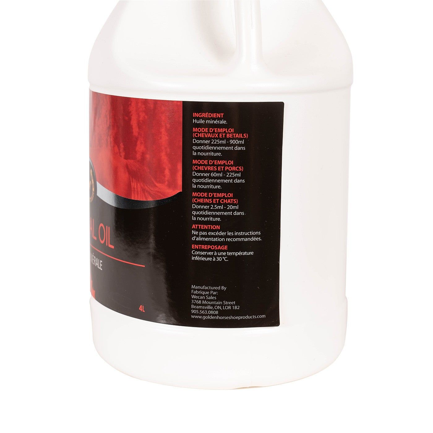 Golden Horseshoe Mineral Oil 4 L