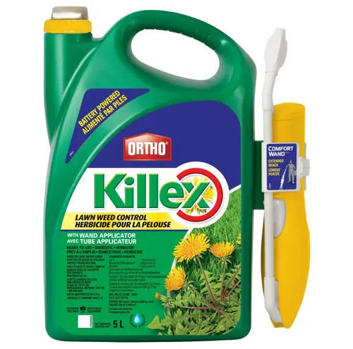 Ortho Killex Ready-To-Use Lawn Weed Control 4 L jug with wand applicator