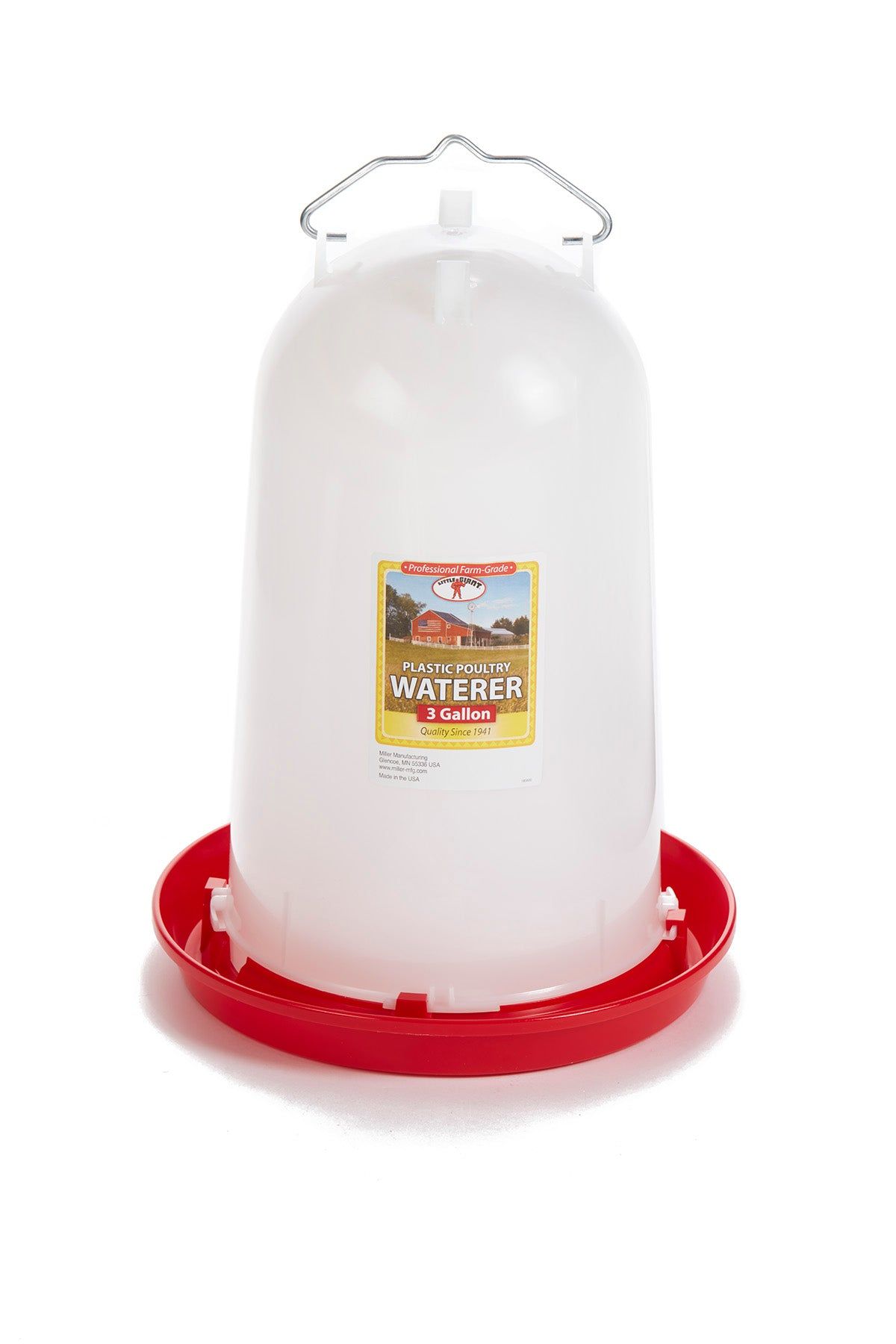 Little Giant 3 gallon poultry drinker