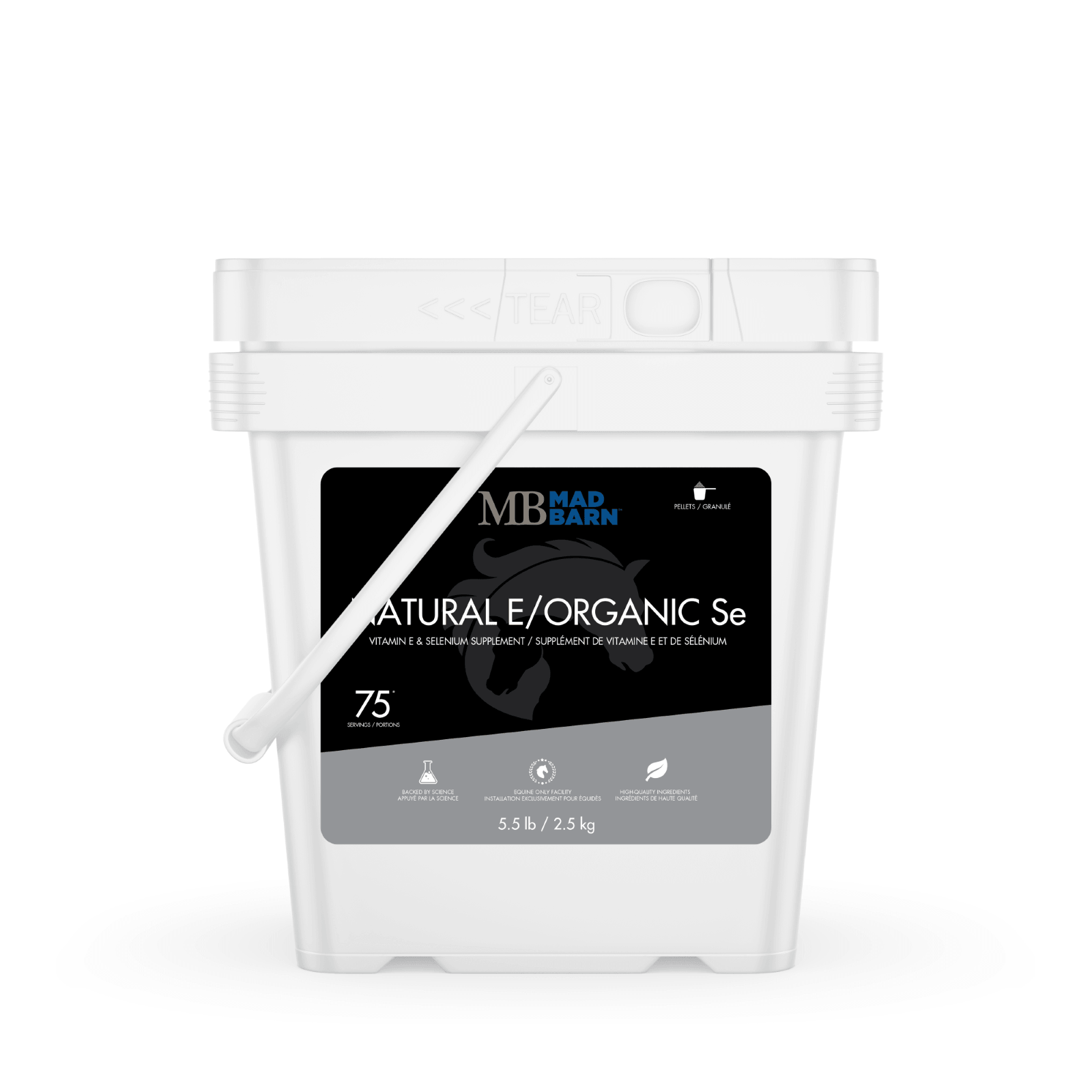 Mad Barn Natural E/Organic Se Pellets 2.5 kg