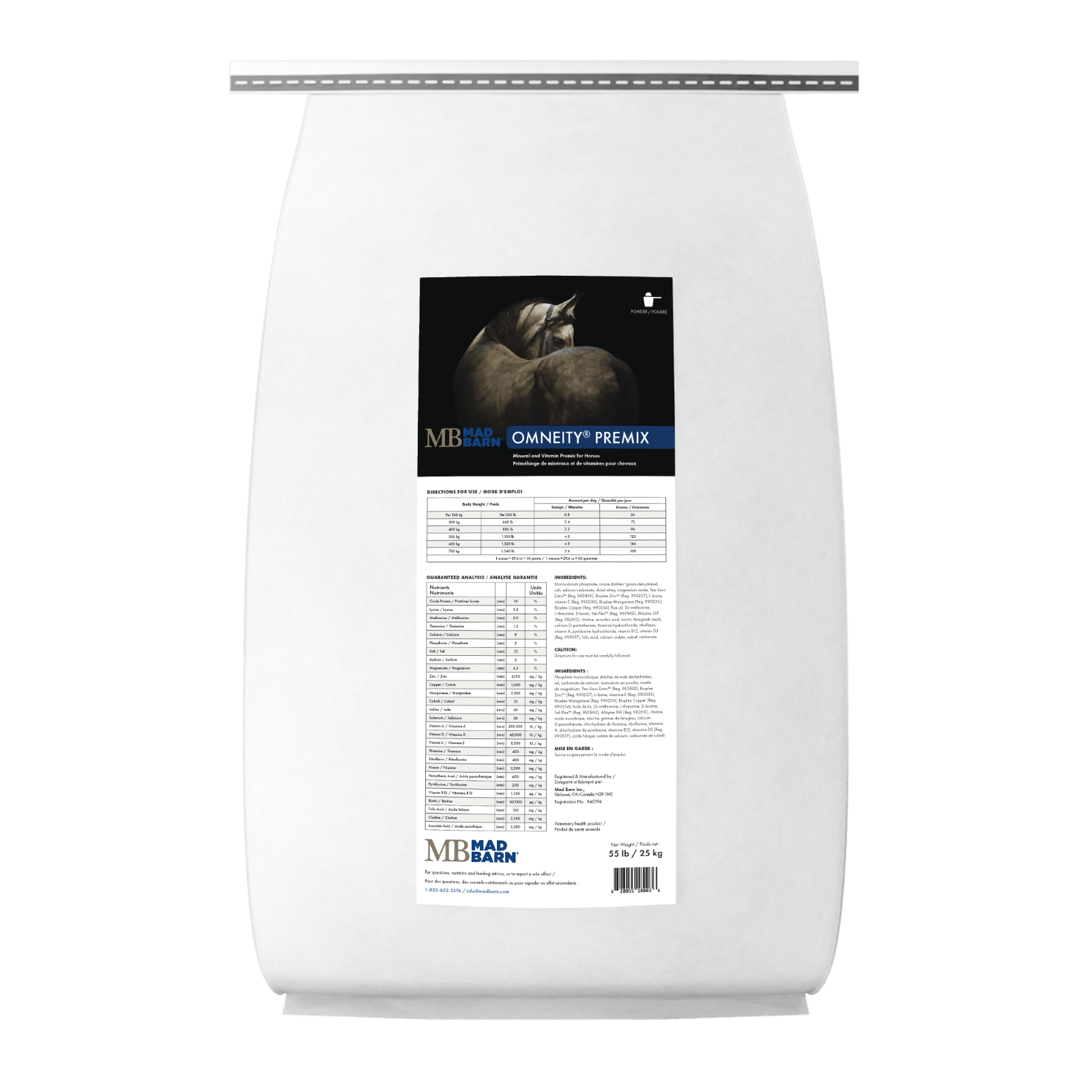 Mad Barn Omneity Premix 25 kg