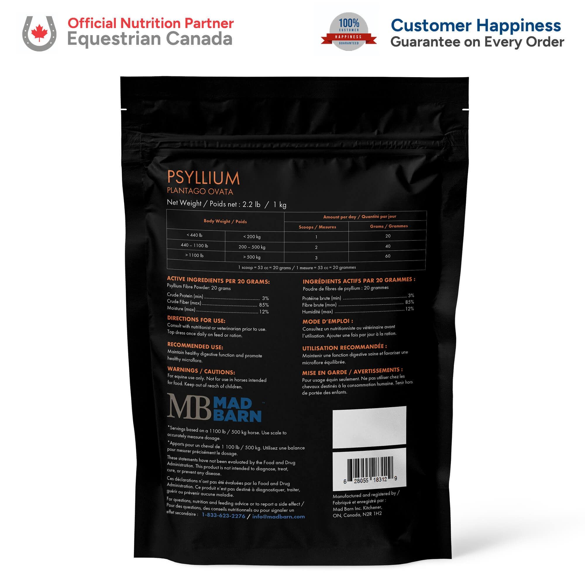 Mad Barn Psyllium 15 kg