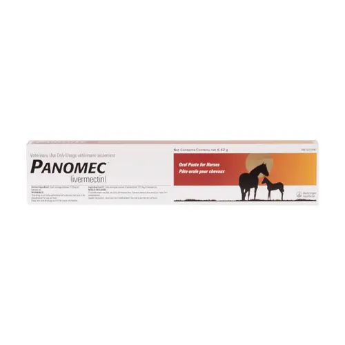 Merial Panomec 1.87% ivermectin paste for horses, 6.42 g syringe in box