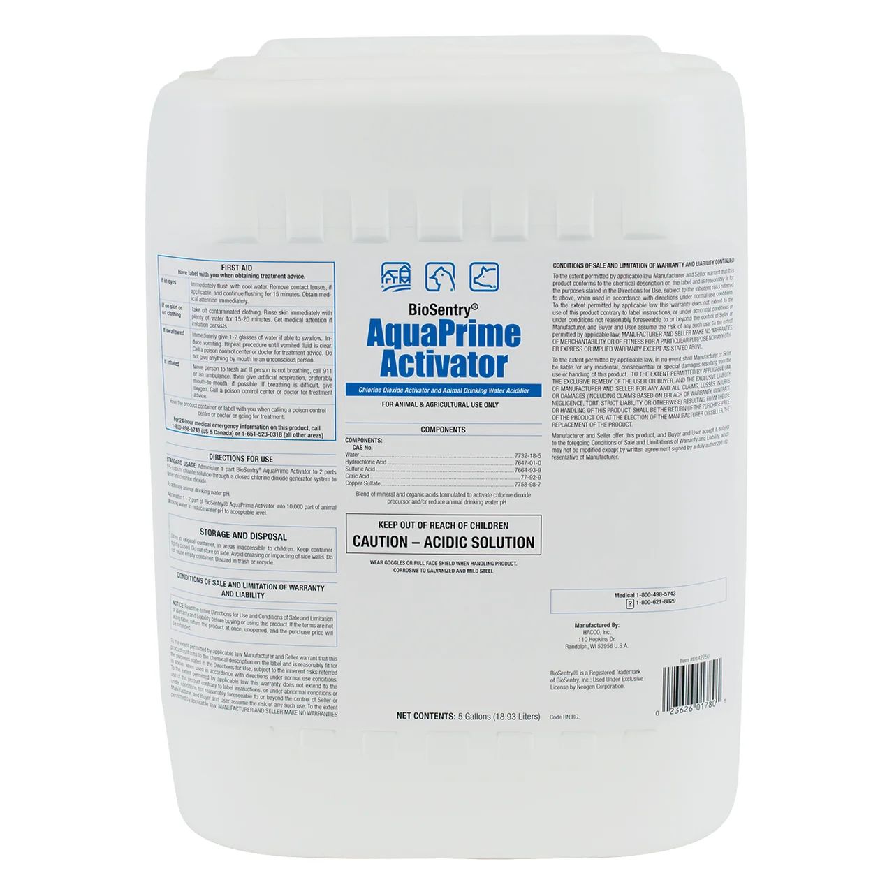 BioSentry AquaPrime Activator
